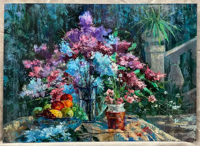 Летний вечер, 100 x 75 см